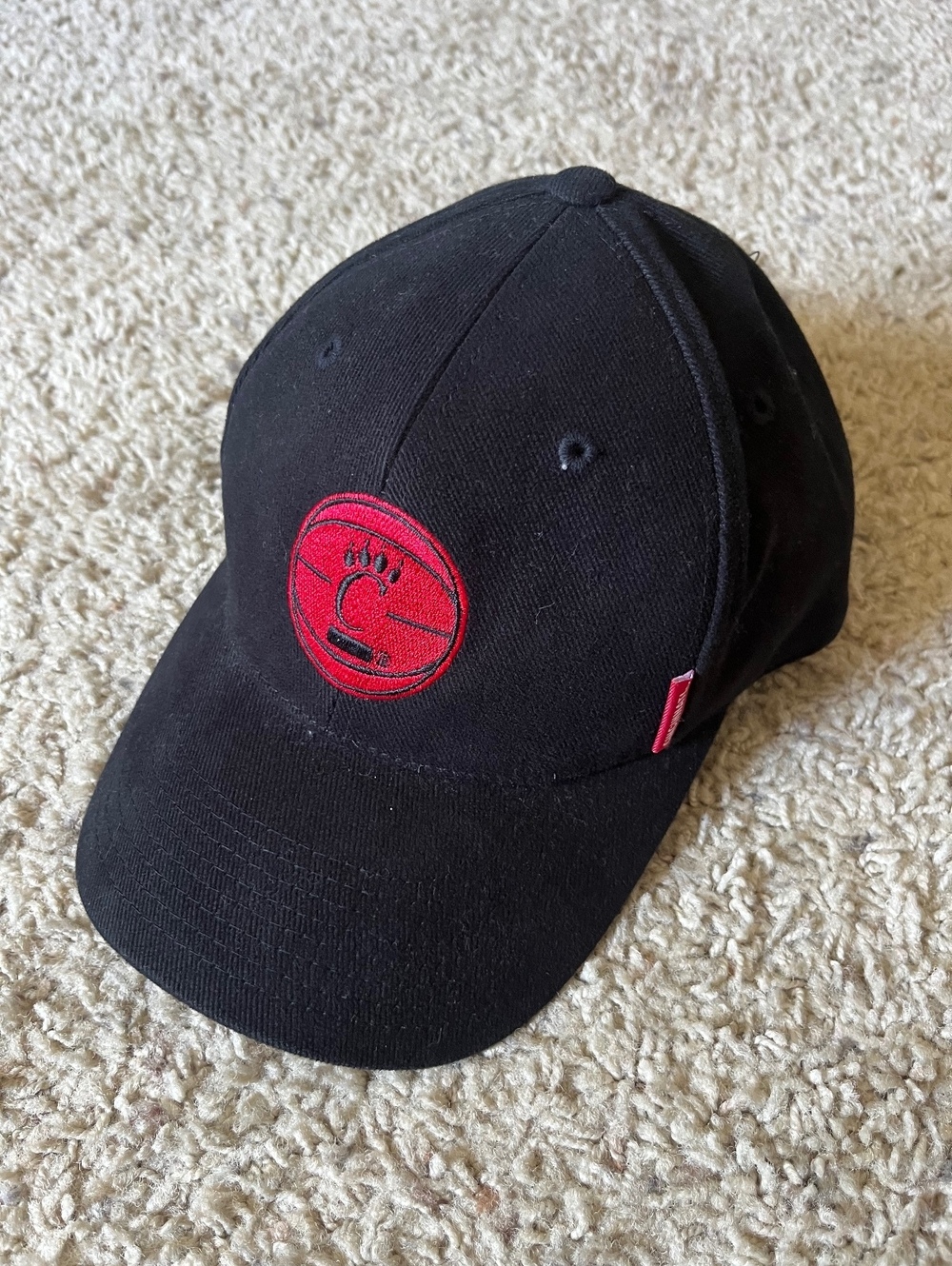 Jordan Cincinnati Bearcats Basketball Vintage Black and Red Hat